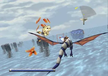 Sega Ages 2500 Series Vol. 27 - Panzer Dragoon (Japan) screen shot game playing